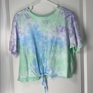 Tie Die Crop